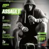 Muscle Pharm Assault Energy & Strength Pre Workout Powder for Men & Women with Beta Alanine, Caffeine, Creatine & Betaine Anhydrous, Pre-Workout Supplements, 30 Servings, Fruit Punch Flavor