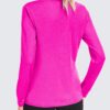 PINSPARK Long Sleeve Workout Tops for Women Crewneck Yoga Shirts Lightweight Athletic Gym Running Sport Casual T-Shirt