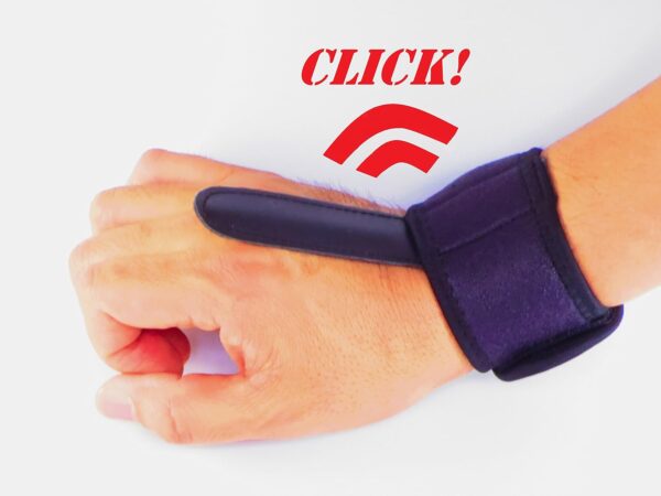 Tennis Swing Wrist Training Aid for Volleys, Forehands and Backhands - SnappyWrist
