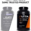 JYM Supplement Science Vita JYM Sports Multivitamin & Mineral Support, Vitamin A, C, B6, B12, E, K, Boron, Biotin, Potassium 60 Tablets