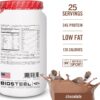BioSteel Sports Chocolate 100% Whey Protein Powder Supplement, rBGH Hormone Free & Non-GMO Post Workout Formula, 25 Servings, 25.5 Ounces Trusted by Pro Athletes, NSF for Sport