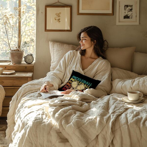 Pickleball Gifts Pillow Covers 18x18 Double-Sided, Pickleball Gifts for Women Men Pillow Covers for Couch Bed Living Room Bedroom, Gifts for Pickleball Lovers