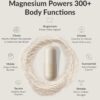BIOptimizers Magnesium Breakthrough Supplement 4.0-7 Forms of Mg: Glycinate, Malate, Citrate, and More - Natural Support for Sleep and Cognitive Function - 30 Capsules- Calming Vitamins Complex