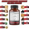 agobi 11in1 Testosterone Supplement - 120 Capsules for 2 Month