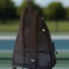 Personalized Pickleball Sling Bag Custom Paddle Backpack with Name or Logo Lightweight Durable Sports Gear Bag for Men Women Adjustable Strap Water Bottle Pocket Fence Hook Storage