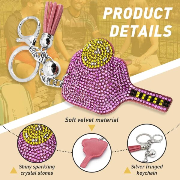 Pickleball Keychains - Mini Ornaments for Lovers - Perfect Gifts