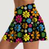 Women's Tennis Skirt Pleated Athletic Skirt with Shorts Pocket High Waisted Golf Skort for Workout Pickleball
