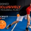 Onix Recruit Indoor Ready to Play Superior Welding Design Pickleball Ball