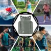 Sukeen Drawstring Backpack Swim Bag Lightweight String Backpack for Beach Pickleball Swimming Pool Gym Workout Gear Sport