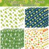 Pickleball Wrapping Paper 12 Sheets - Pickleball Gift Wrap - Sports Ball Gift Wrapping Paper - Pickleball Themed Gift Packing Paper for Pickleball Lovers,Pickleball Parties - 20"×28"