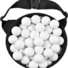 Plai Portable Pickleball Ball Hopper Basket - Great for Tennis Training, Fast Feeder for Pickleball, Table Tennis or Baseball Balls, Fits Around Any Waist - Holds 50+ Balls