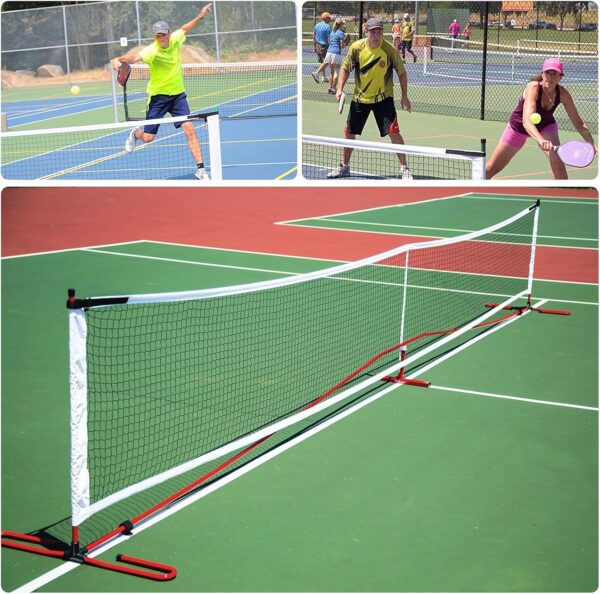 TOBWOLF 22x3ft Pickleball Net, Official Regulation Size for Indoor/Outdoor Play