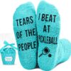 HAPPYPOP Sports Gifts for Women Men - Hockey Pickleball Socks, Mothers Day Gifts for Mom