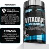 Nutrex Research Vitadapt Sports Multivitamin for Men - 24 Vitamins, KSM-66 Ashwagandha and Minerals for Athletes - Mens Multivitamin (2 Pack)