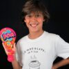 JA-RU Paddle Ball with String (Pack of 3) | Vintage Retro Toys Paddle Ball Set | Party Favor Prizes Toys | Indoor and Outdoor Toy, for Girls and Boys | Item #1994-3s