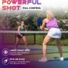 USAPA Approved Pickleball Paddle Set | Fiberglass Surface, with Balls, Grip Tapes & Carry Bag | Quiet, Lightweight Rackets for Men, Women & Beginners