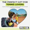Tennis & Pickleball Fence Phone Mount - Gift Idea for Men and Women - Training Accessories for Boys and Girls - Record Stream and Relive Your Tennis Matches