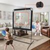 Portable Pickleball with Net - The Racket Game Combining Pickleball, Badminton, and Tennis, Competitive Outdoor & Indoor Game, Ideal for Backyard, Indoor & Outdoor Fun for Adults and Family