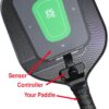Custom Kit | Mounts to The Pickleball Paddle of Your Choice | Custom Kit | Training Aid with Real-Time Visual and Audible Feedback | Records Performance Statistics |
