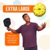 Pickleball Pillow - Huggable Plush Pickleball Cushion, 12" Soft & Comfortable Stuffed Pickleball Gift, Realistic and Funny Pillow, Gifts for Pickleball Lovers, Sports Pillow