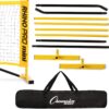 Champion Sports Adjustable Sport Net: Portable Sport Game Net for Volleyball, Tennis, Pickleball, and Badminton - Multiple Widths