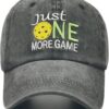 NVJUI JUFOPL Embroidered Pickleball Hat for Men Women, Funny Baseball Cap