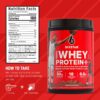 Six Star Whey Protein Powder Plus - Muscle Building & Recovery Formula with Whey Isolate Powder, BCAAs, 30g Protein, Immune Support - Post-Workout Supplement - Triple Chocolate, 1.8 lbs