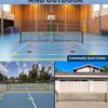 Bltend Pickleball Set - 22FT Regulation Size Portable Net, 4 Pickle Balls, Court Marker, Carry Bag and Tape Measure - Indoor Outdoor Driveway Gifts