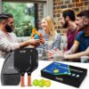 Pickleball Set of 2, Edgeless Pickleball Paddles with Real 3K Carbon Surface for Spin & Control, 16MM Enhanced Pickle Ball Paddles Set with Balls