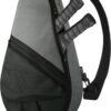 Cosmos Padel Racket Bag Pickleball Paddle Sling Backpack Padel Racquet Storage Bag, Padel (Paddel Tennis) Equipment Carrying Bag with Mesh Pocket for 2 Paddles Ball Water Bottle & Accessory