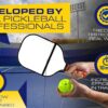BOSS Pickleball Trainer Ball with String - Pickleball Rebounder for Dink Practice & Hand Eye Coordination