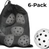 DH Mythic Outdoor Pickleball Dual-Tone Balls 6-Pack, Unique Dual Colors, Mythology-Inspired, 40-Hole High Bounce, USAPA Compliant for Divine Performance