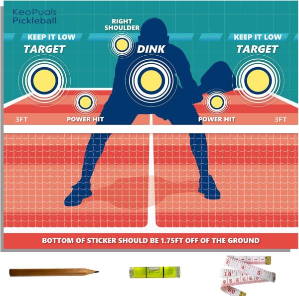 Pickleball Dink Pad - Training Wall Dink Pads for Practice