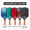 Boulder Carbon Fiber Pickleball Paddle | T700 Carbon Fiber | USAPA Approved, with Honeycomb Polymer Core | Pickleball Racket for Beginner & Experienced Players