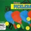 Matty's Toy Stop Deluxe Pickleball Set, Featuring 4 Plastic Paddles, 6 Pickleball Balls and Storage Bag