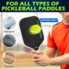 Sukeen Outdoor Pickleball Balls 40 Holes, High Bounce True Flight Pickleball Ball, High Visibility Outdoor Pickleballs, High Elasticity Pickle Balls with Mesh Bag