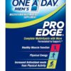 One A Day Men’s Pro Edge Multivitamin, Supplement with Vitamin A,C,D, E and Zinc for Immune Health Support and Magnesium for Healthy Muscle Function, 50 Count