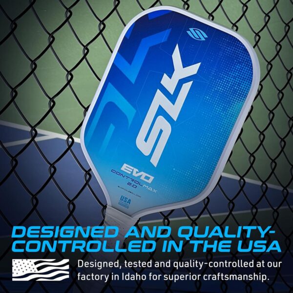 Selkirk Sport SLK Evo Pickleball Paddle | Evo Power | Evo Control | Evo Hybrid | Fiberglass Pickleball Racket | Carbon Fiber Pickleball Paddle with SpinFlex Surface