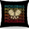 Pickleball Gifts Pillow Covers 18x18 Double-Sided, Pickleball Gifts for Women Men Pillow Covers for Couch Bed Living Room Bedroom, Gifts for Pickleball Lovers