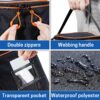 VISEMAN Portable Tennis Ball Basket for Training, Carrying and Storage