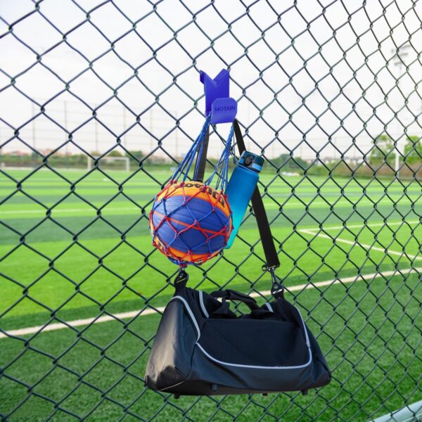 Sport Court Fence Hooks for Bottle,Pickleball,Tennis,Baseball and Other Sport Bag,Upgrade and Stronger Fence Hooks