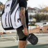 Maverix Titan Tour Backpack - 70L Large Capacity Bag, Durable 1680D Polyester, 7 Pockets, Laptop sleeve, Ball Sleeve, Self-Standing, Easy Access, Shoe compartment, Designed for Pickleball Players