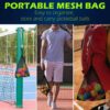 Sukeen Outdoor Pickleball Balls 40 Holes, High Bounce True Flight Pickleball Ball, High Visibility Outdoor Pickleballs, High Elasticity Pickle Balls with Mesh Bag