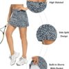 LouKeith Tennis Skirts for Women Golf Athletic Activewear Skorts Mini Summer Workout Running Shorts with Pockets