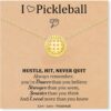 Softball Necklace for Women Basketball Soccer Ball Necklace for Teen Girls Softball Mom Volleyball Football Pickleball Necklaces Basketball Baseball Football Accessories Must Haves Adjustable Gold Plated Pendant Necklaces Game Day Team Gifts Jewelry