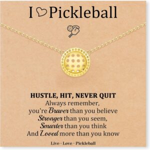 Softball Necklace for Women Basketball Soccer Ball Necklace for Teen Girls Softball Mom Volleyball Football Pickleball Necklaces Basketball Baseball Football Accessories Must Haves Adjustable Gold Plated Pendant Necklaces Game Day Team Gifts Jewelry