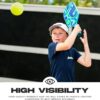 Franklin Sports Training Pickleballs - Training Pickleballs for Beginners + Skill Practice - 69mm or 80mm Outdoor Pickleballs - Pickleball 3 Pack - Optic Yellow