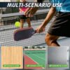 12 Pack Premium 40-Holes Bright Outdoor Pickleball Balls, Meet USAPA Official Requirement, Perfectly Balanced, High Bounce True Flight, Durable Pickle Ball Set
