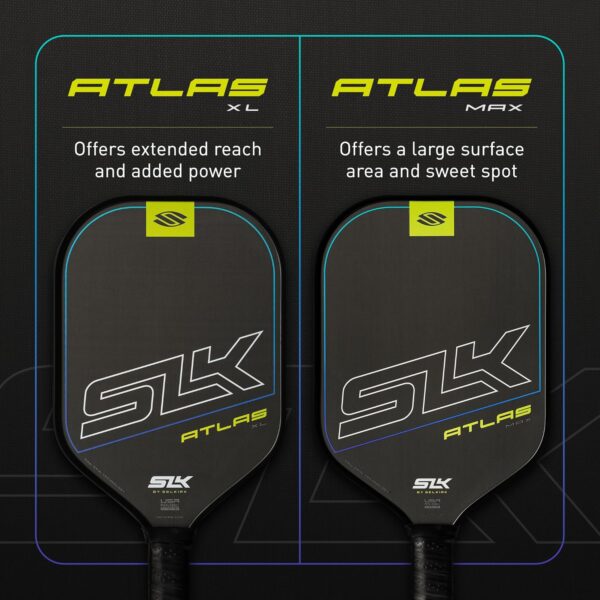 Selkirk Sport Atlas Pickleball Paddle | SLK Raw Carbon Fiber Pickleball Paddle Set | The Perfect Starter for Any Upcoming Pickleball Player