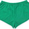 Pickleball Embroidered Graphic Women's Green Dolphin Shorts